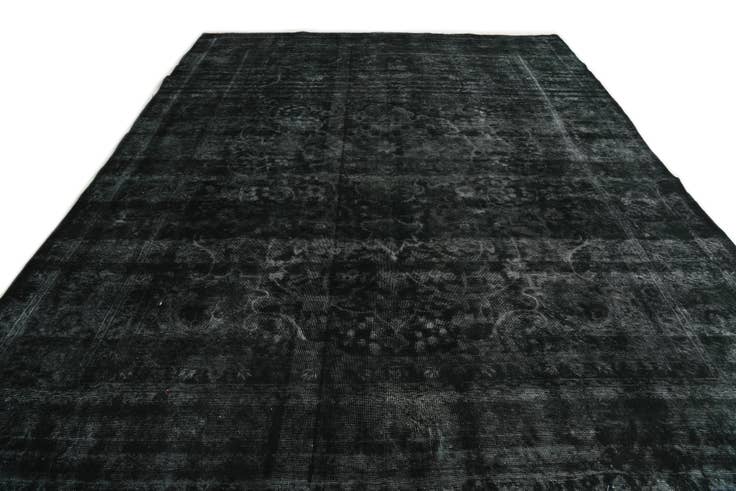 Detail image of 9' 5 x 12' 6 Hand Knotted Ultra Vintage Persian Wool Rug