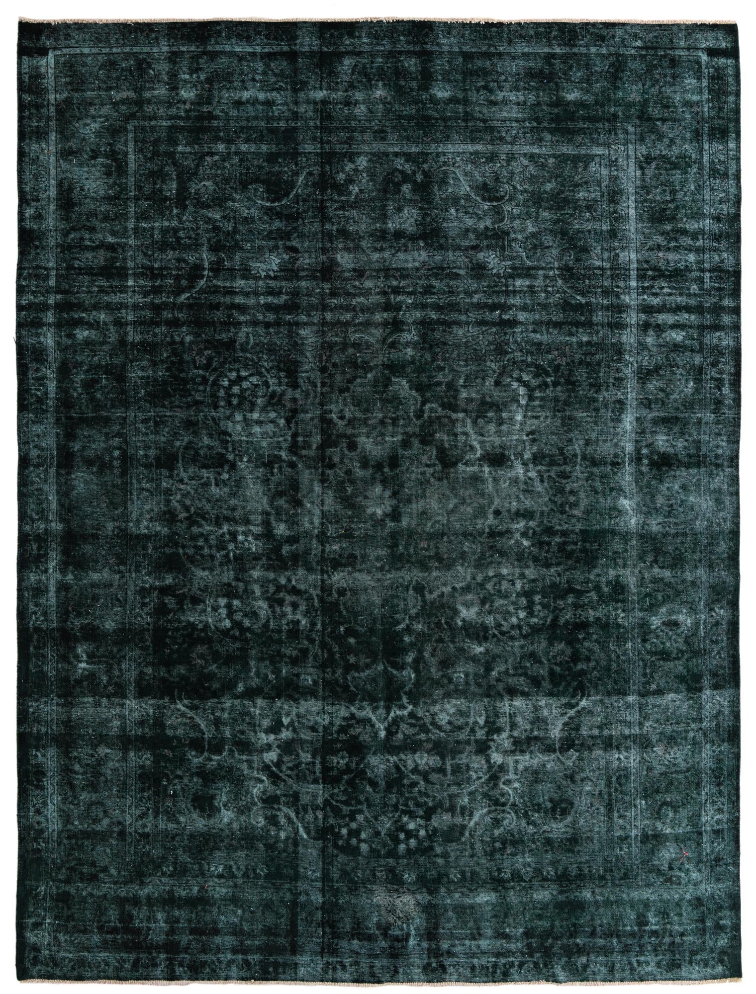 9' 5 x 12' 6 Hand Knotted Ultra Vintage Persian Wool Rug