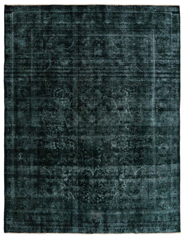 Detail image of 9' 5 x 12' 6 Hand Knotted Ultra Vintage Persian Wool Rug