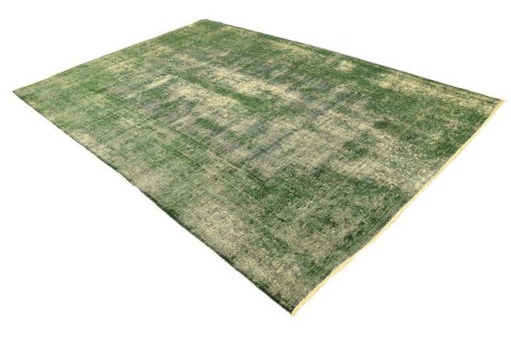 7' x 10' 2 Hand Knotted Ultra Vintage Persian Wool Rug