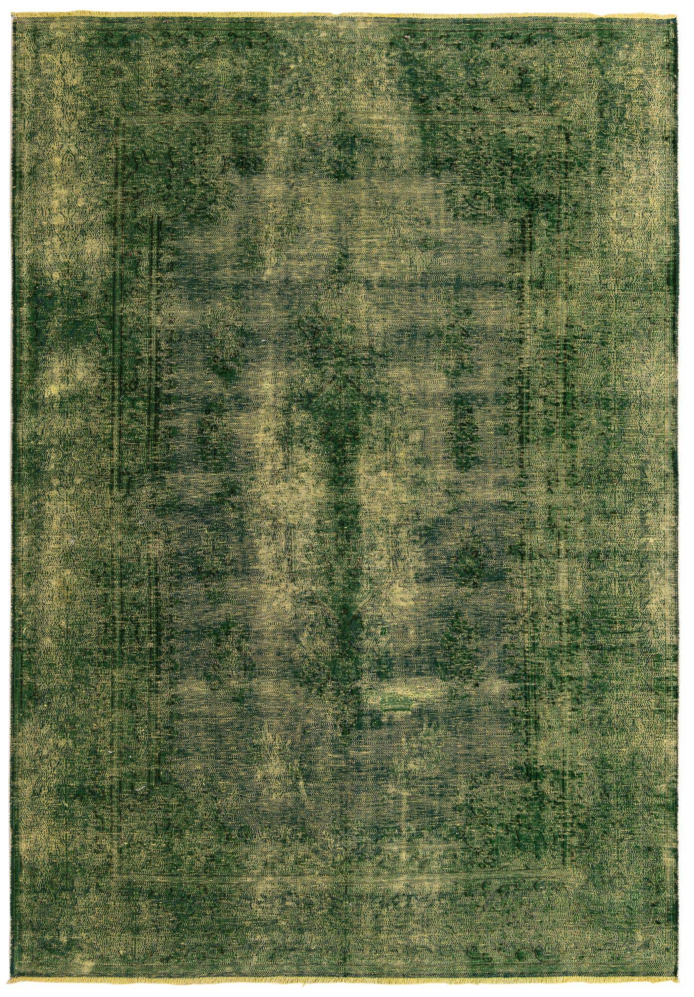 7' x 10' 2 Hand Knotted Ultra Vintage Persian Wool Rug