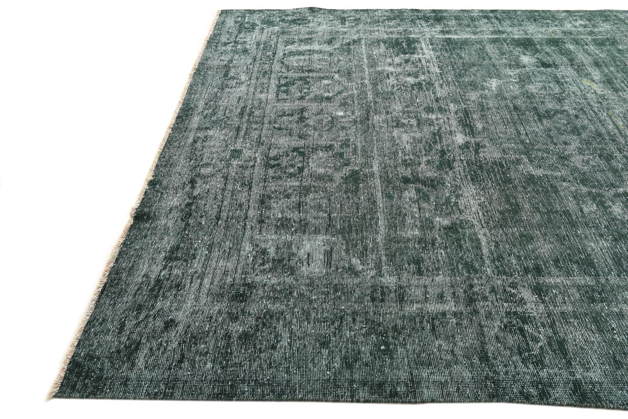 8' 3 x 11' Hand Knotted Ultra Vintage Persian Wool Rug