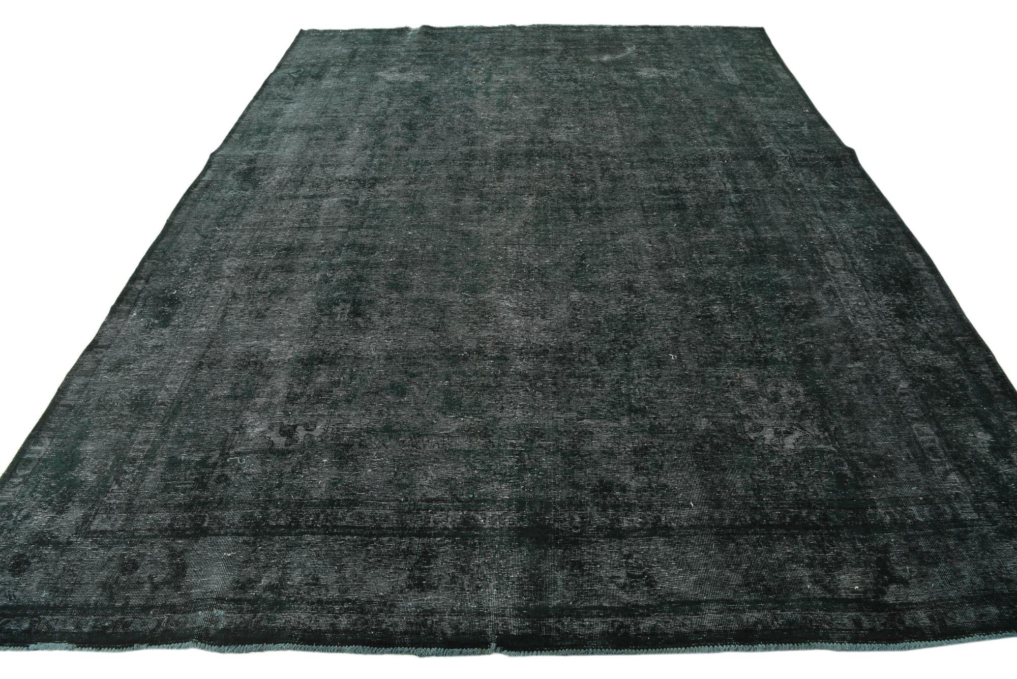 9' 6 x 13' Hand Knotted Ultra Vintage Persian Wool Rug