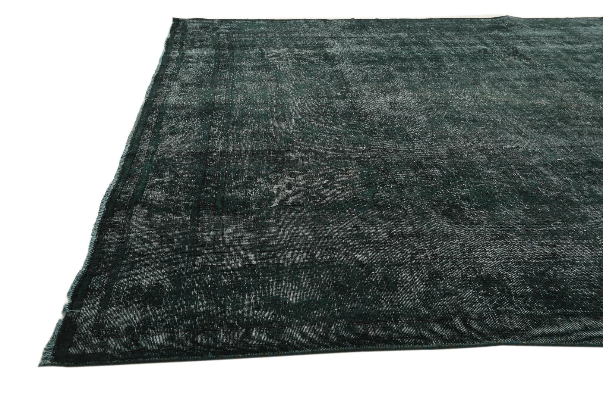9' 6 x 13' Hand Knotted Ultra Vintage Persian Wool Rug
