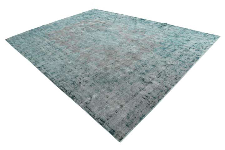 9' 6 x 12' 8 Hand Knotted Ultra Vintage Persian Wool Rug