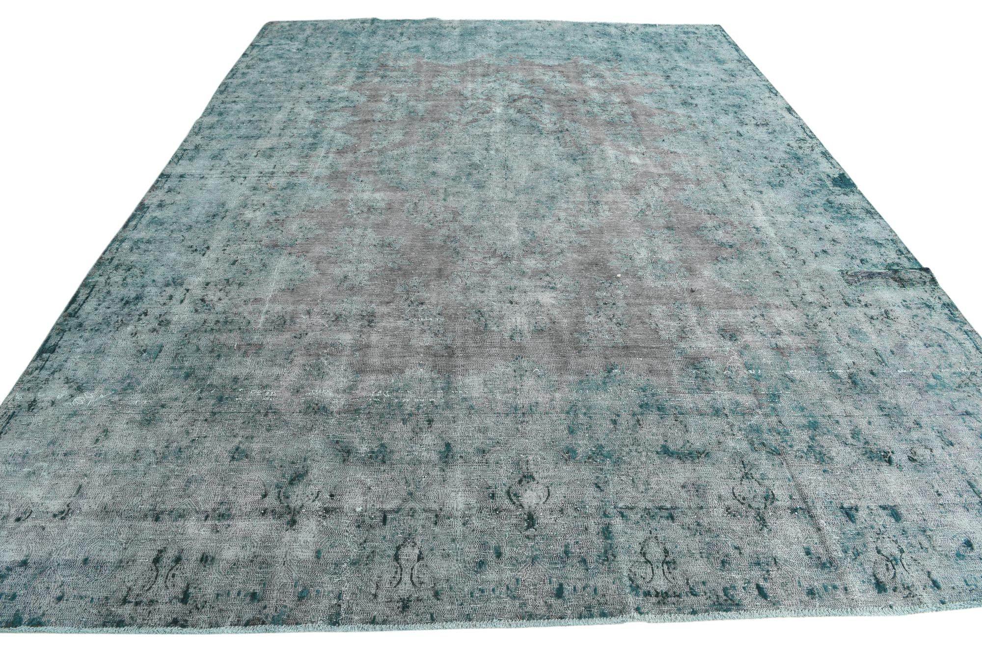 9' 6 x 12' 8 Hand Knotted Ultra Vintage Persian Wool Rug