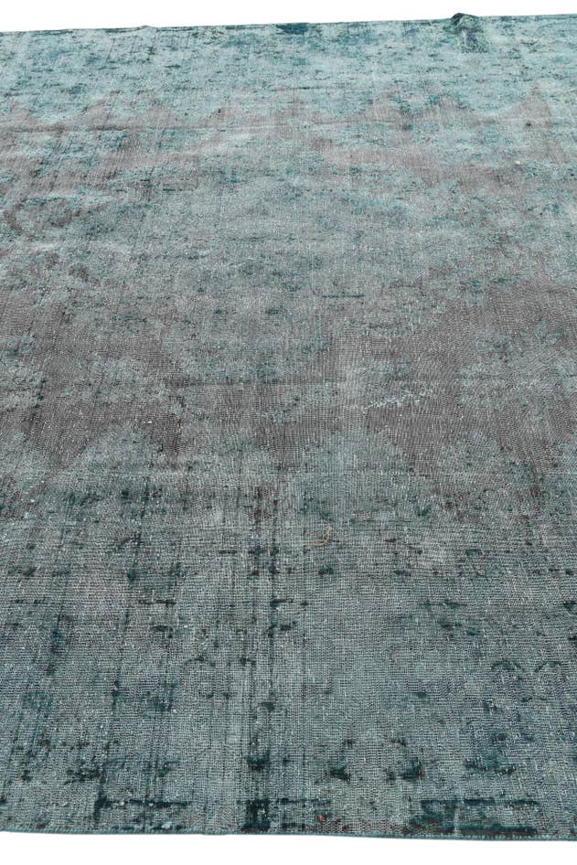 Detail image of 9' 6 x 12' 8 Hand Knotted Ultra Vintage Persian Wool Rug