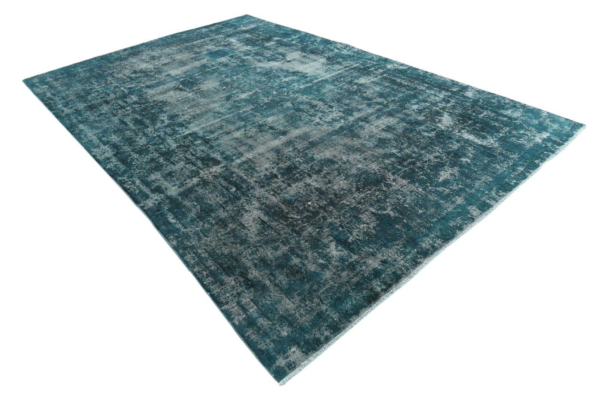 8' 9 x 13' 1 Hand Knotted Ultra Vintage Persian Wool Rug