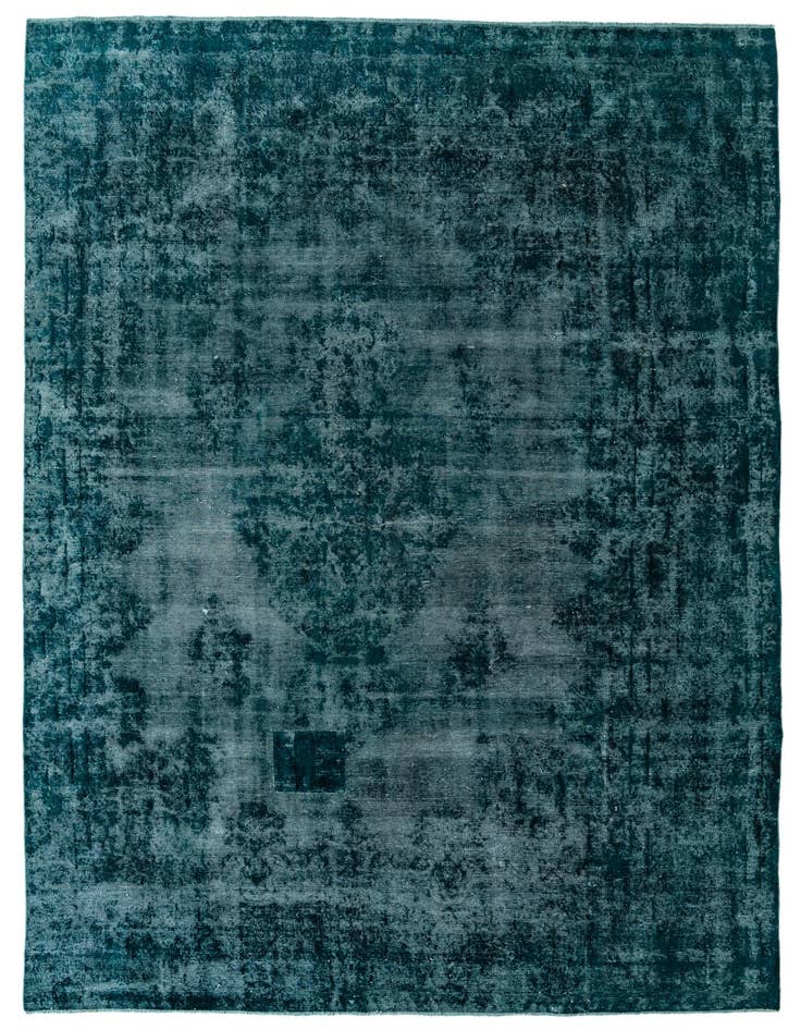 Detail image of 8' 9 x 13' 1 Hand Knotted Ultra Vintage Persian Wool Rug