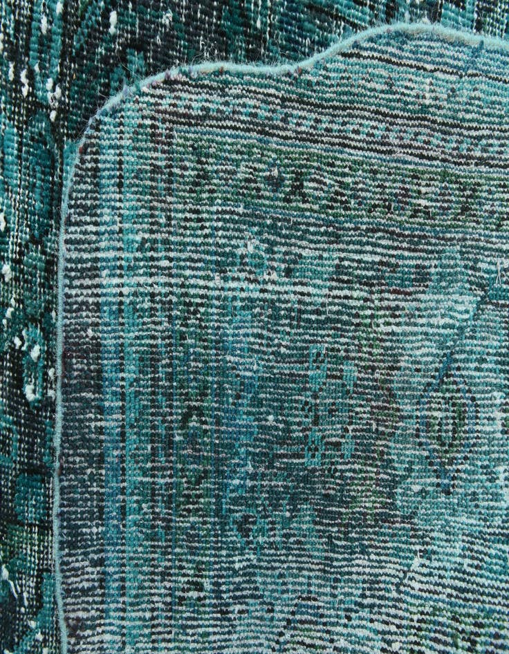 Detail image of 9' 4 x 13'  Hand Knotted Ultra Vintage Persian Wool Rug