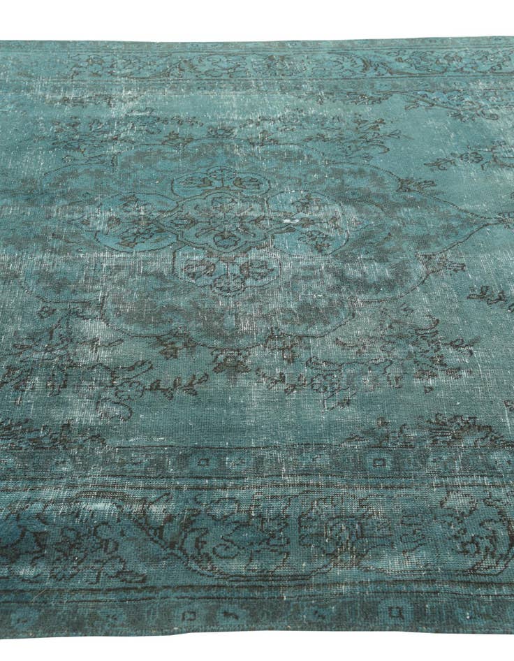Detail image of 6' 6 x 10'  Hand Knotted Ultra Vintage Persian Wool Rug