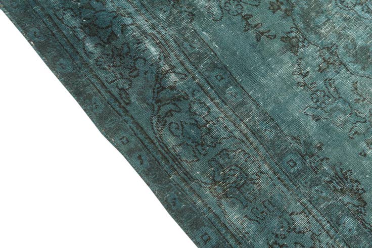 Detail image of 6' 6 x 10' Hand Knotted Ultra Vintage Persian Wool Rug