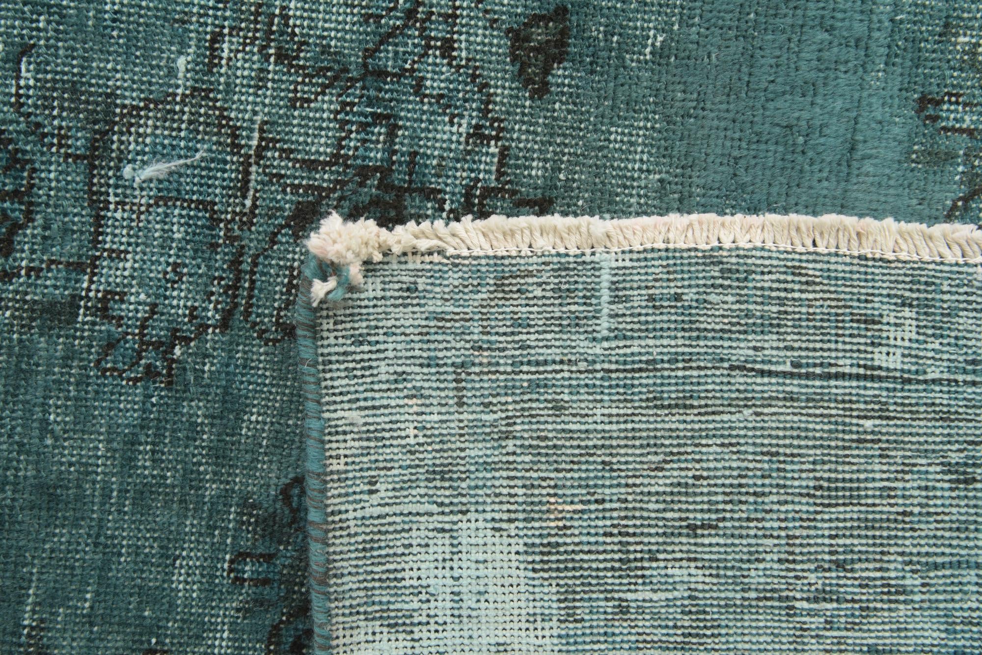 6' 6 x 10' Hand Knotted Ultra Vintage Persian Wool Rug