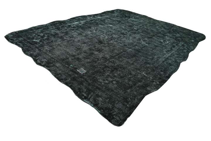 9' 5 x 12' 3 Hand Knotted Ultra Vintage Persian Wool Rug