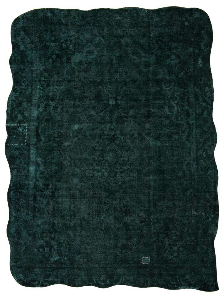 9' 5 x 12' 3 Hand Knotted Ultra Vintage Persian Wool Rug