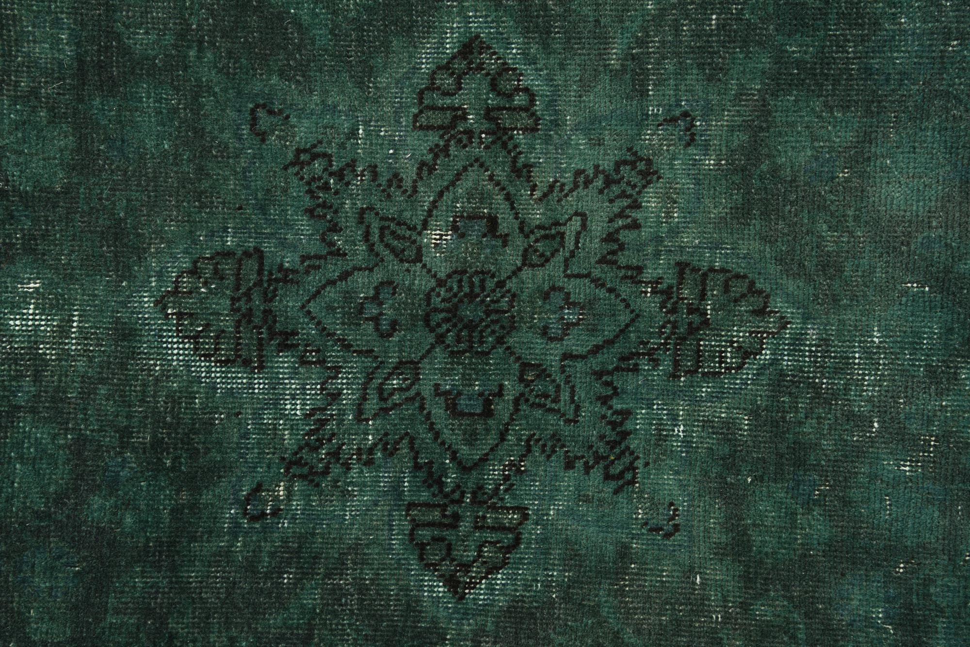 6' 1 x 9' 10 Hand Knotted Ultra Vintage Persian Wool Rug
