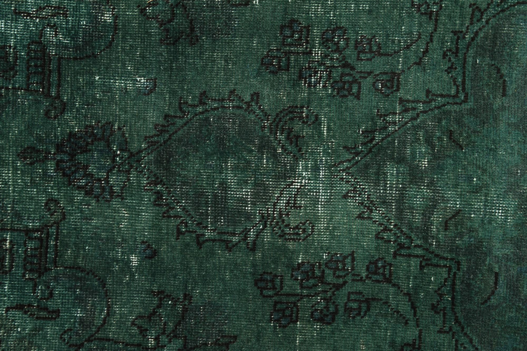 6' 1 x 9' 10 Hand Knotted Ultra Vintage Persian Wool Rug