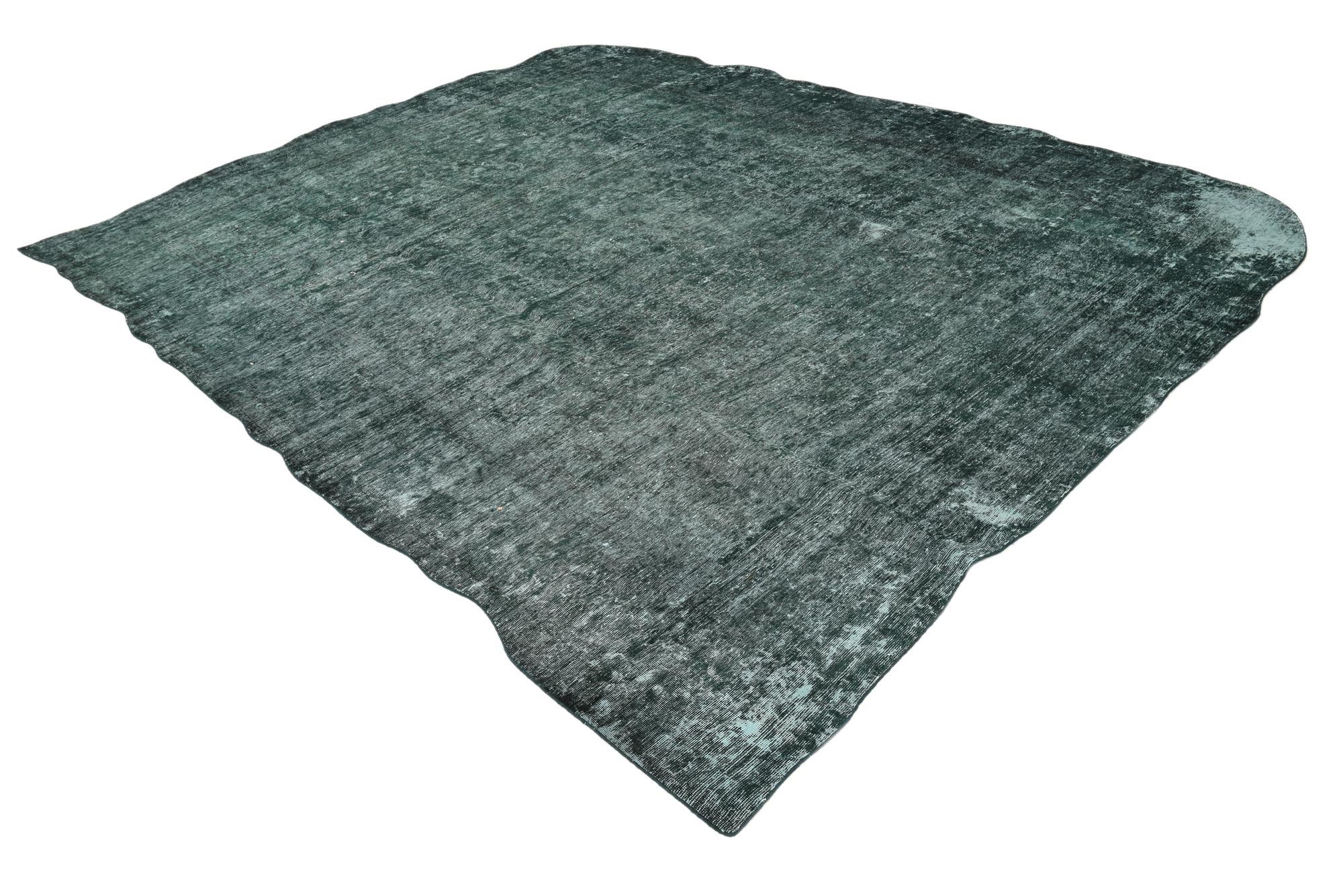 9' 10 x 12' 6 Hand Knotted Ultra Vintage Persian Wool Rug
