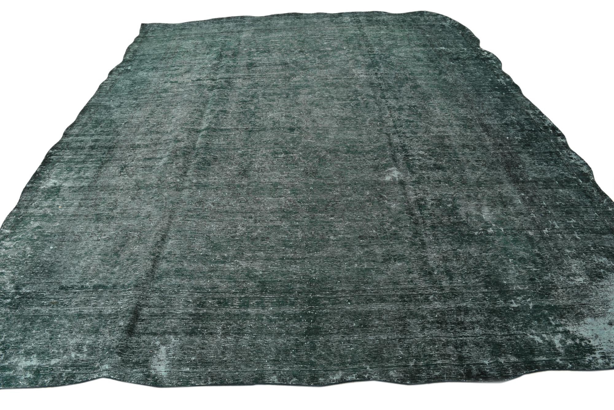 9' 10 x 12' 6 Hand Knotted Ultra Vintage Persian Wool Rug