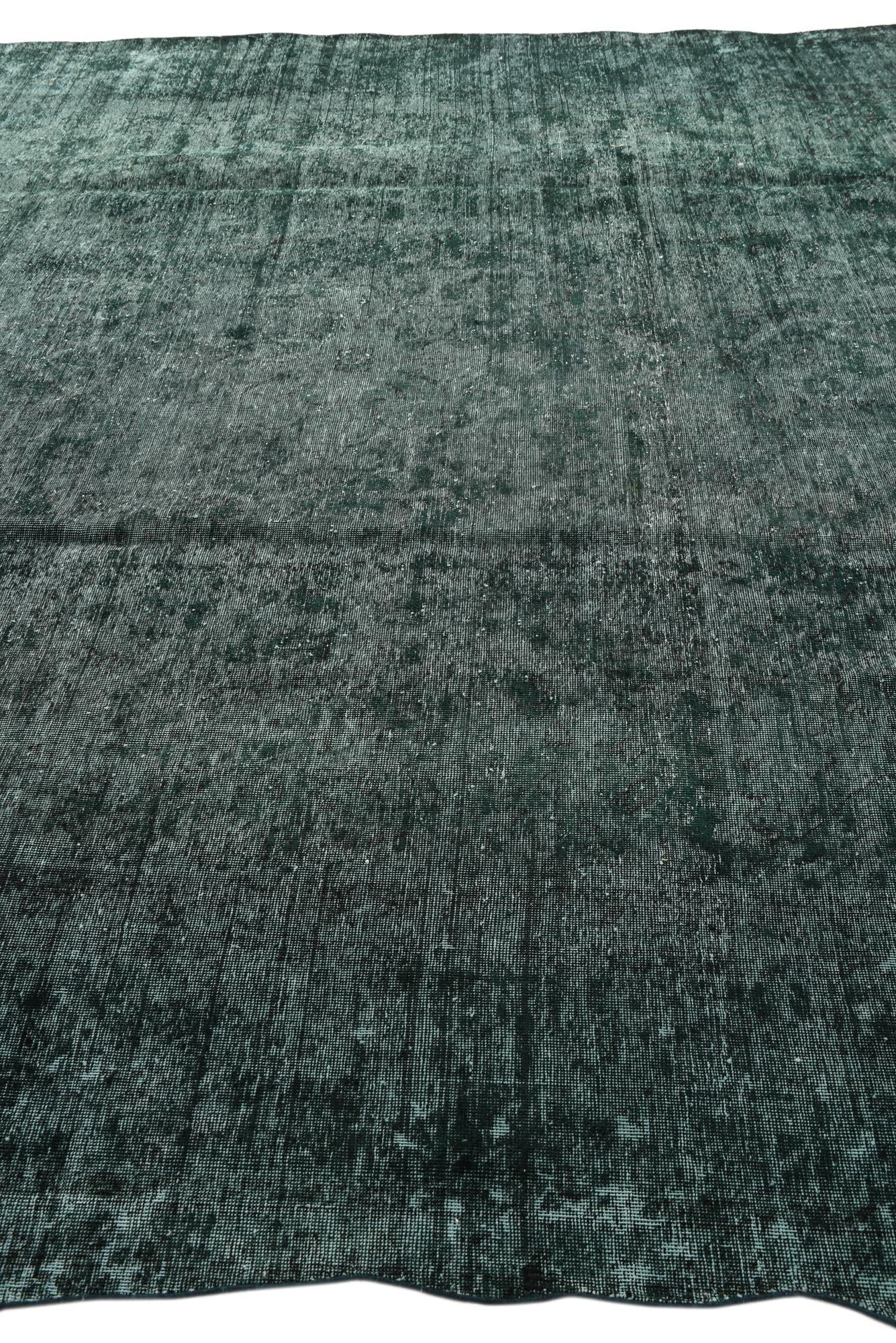9' 10 x 12' 6 Hand Knotted Ultra Vintage Persian Wool Rug