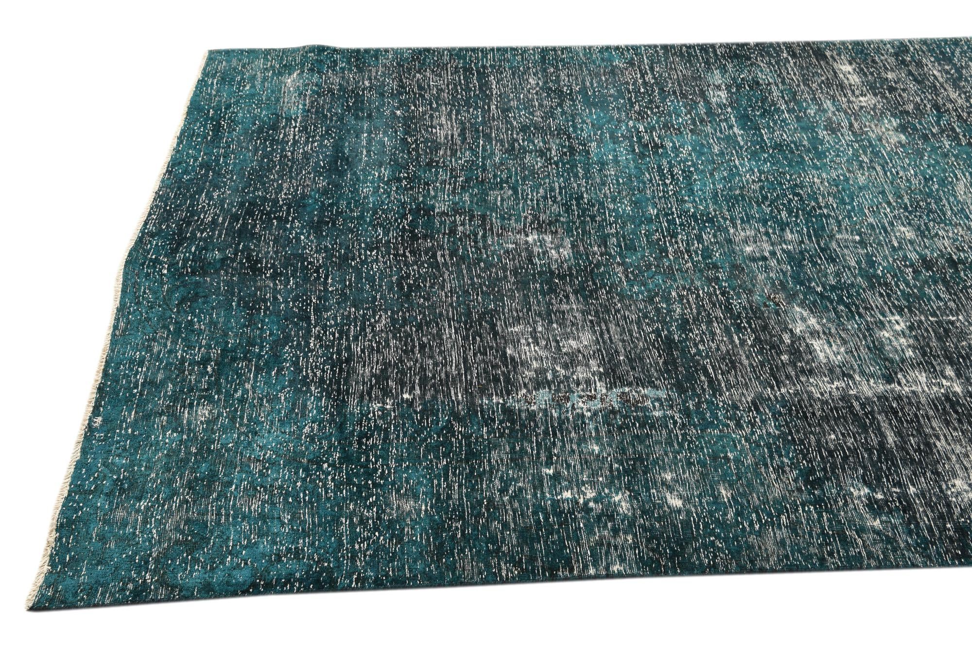 4' 11 x 8' 4 Hand Knotted Ultra Vintage Persian Wool Rug