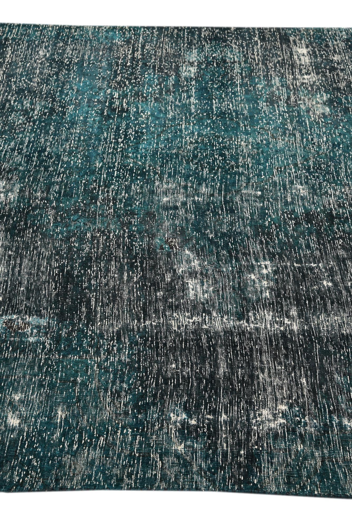 4' 11 x 8' 4 Hand Knotted Ultra Vintage Persian Wool Rug