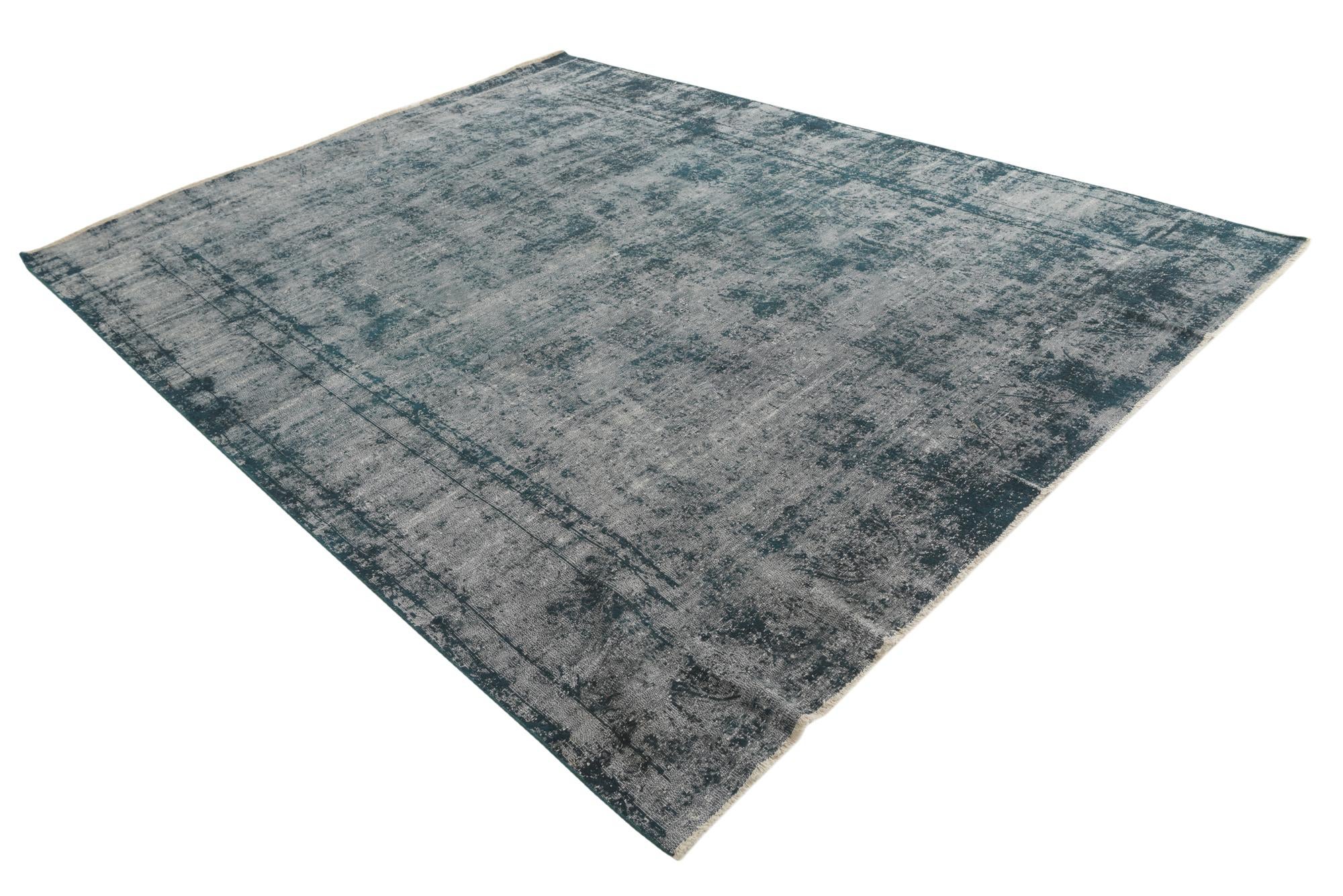9' 2 x 12' Hand Knotted Ultra Vintage Persian Wool Rug
