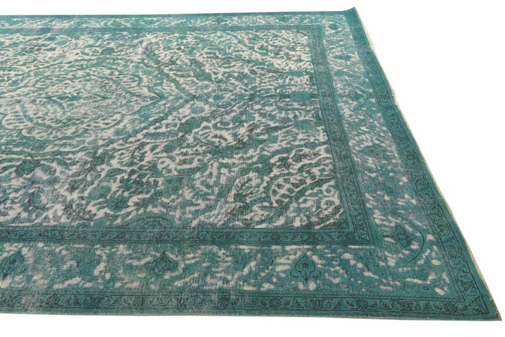 Detail image of 10' x 12' 9 Hand Knotted Ultra Vintage Persian Wool Rug