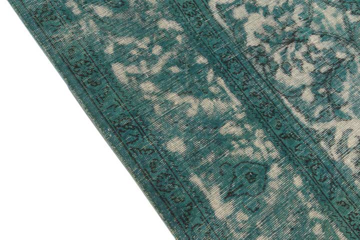 10' x 12' 9 Hand Knotted Ultra Vintage Persian Wool Rug