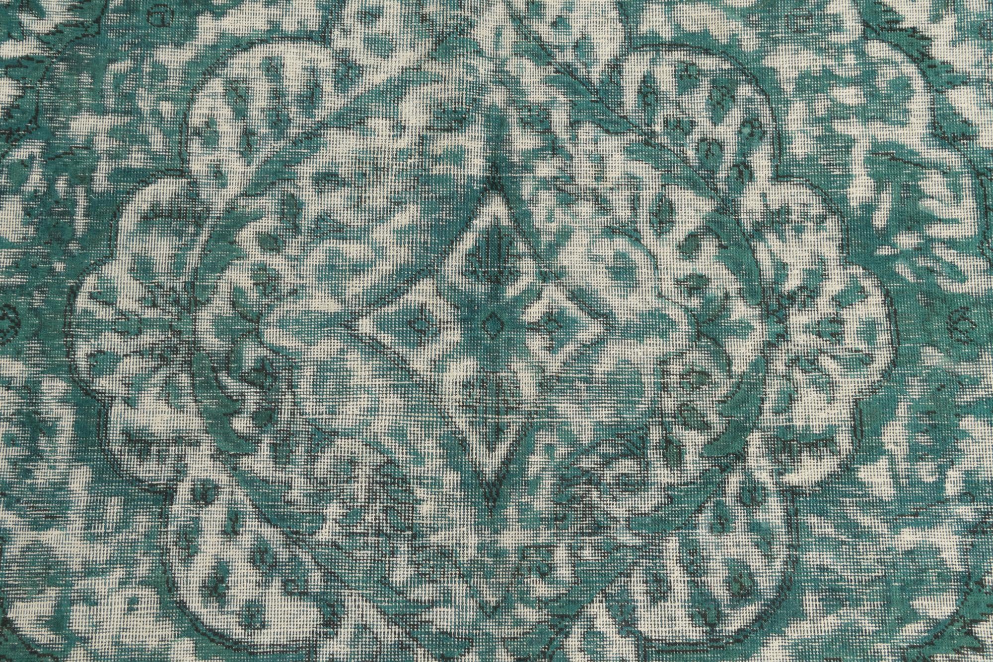 10' x 12' 9 Hand Knotted Ultra Vintage Persian Wool Rug