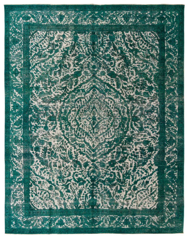 Detail image of 10' x 12' 9 Hand Knotted Ultra Vintage Persian Wool Rug