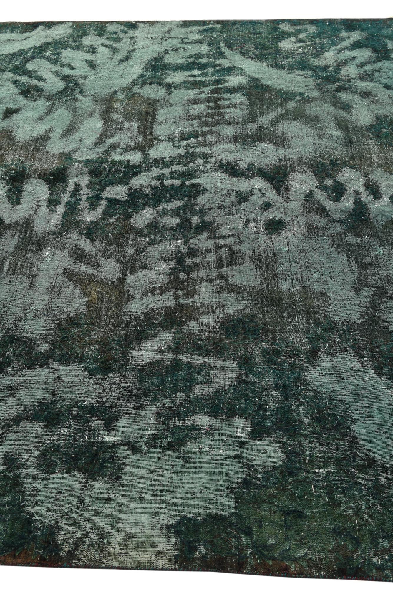 6' 10 x 9' 8 Hand Knotted Ultra Vintage Persian Wool Rug