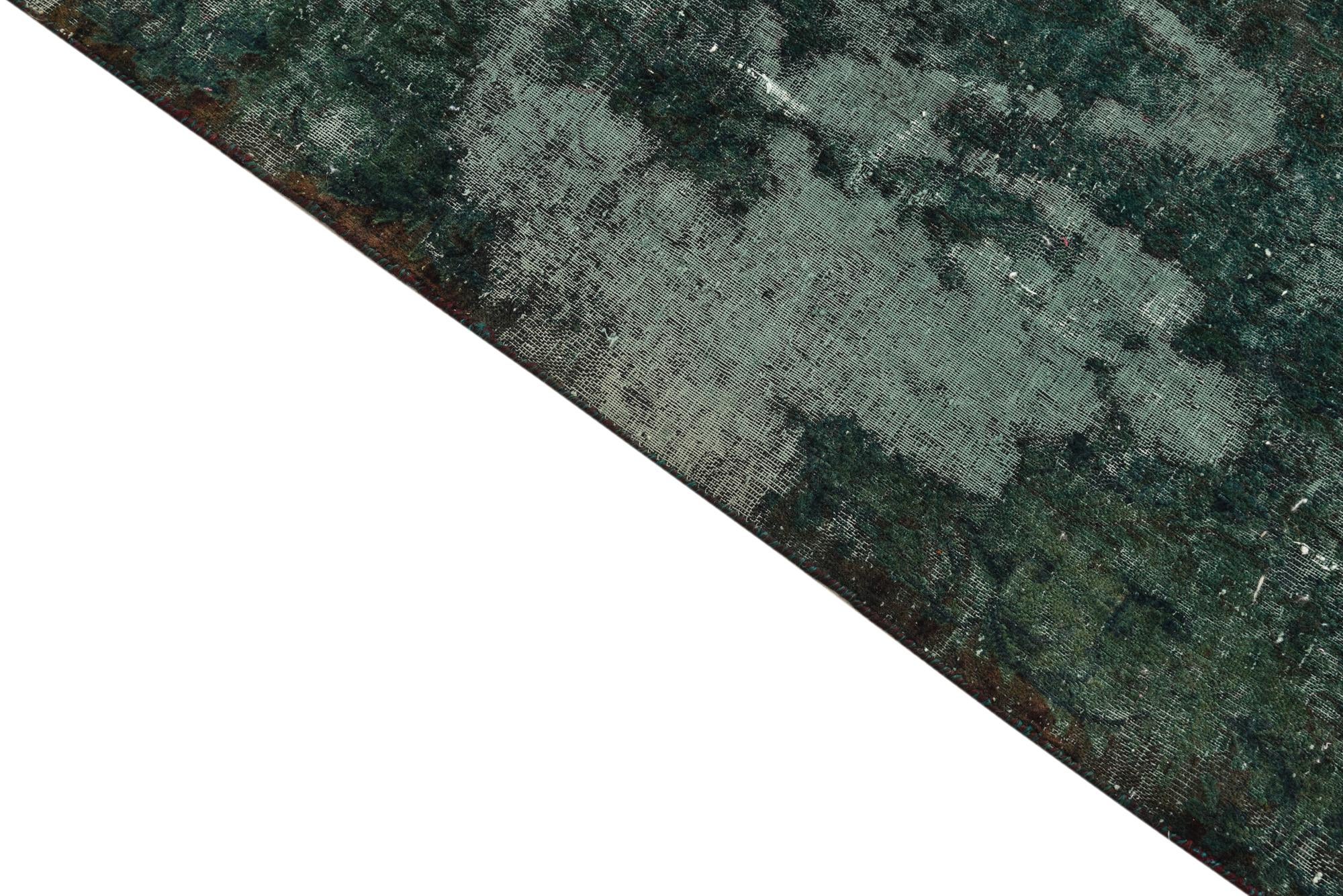 6' 10 x 9' 8 Hand Knotted Ultra Vintage Persian Wool Rug
