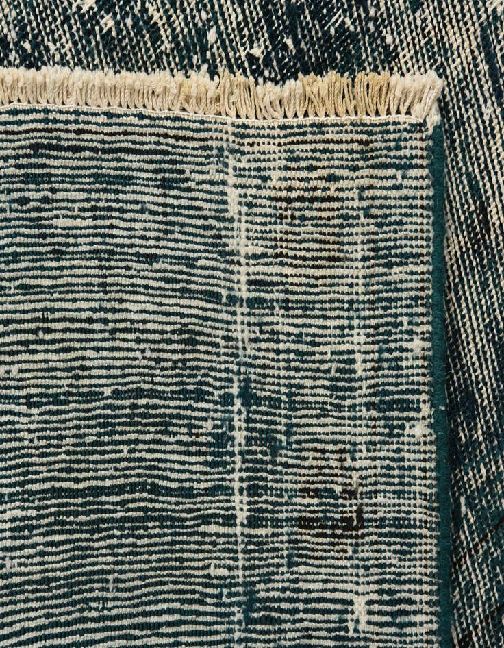 Detail image of 9' 6 x 12' 6  Hand Knotted Ultra Vintage Persian Wool Rug