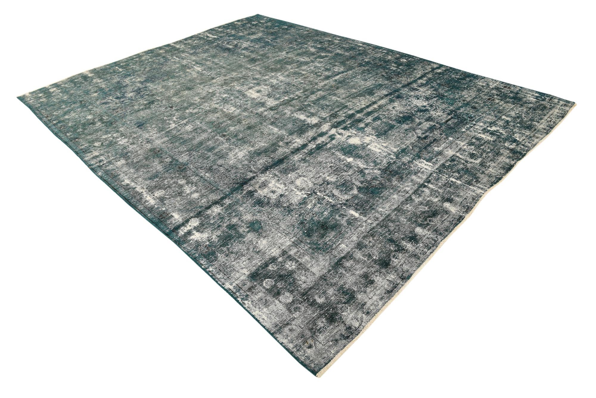 9' 6 x 12' 6 Hand Knotted Ultra Vintage Persian Wool Rug