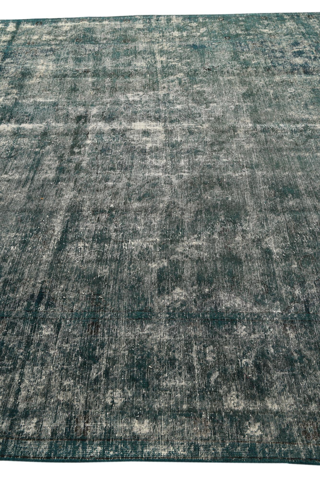 9' 6 x 12' 6 Hand Knotted Ultra Vintage Persian Wool Rug