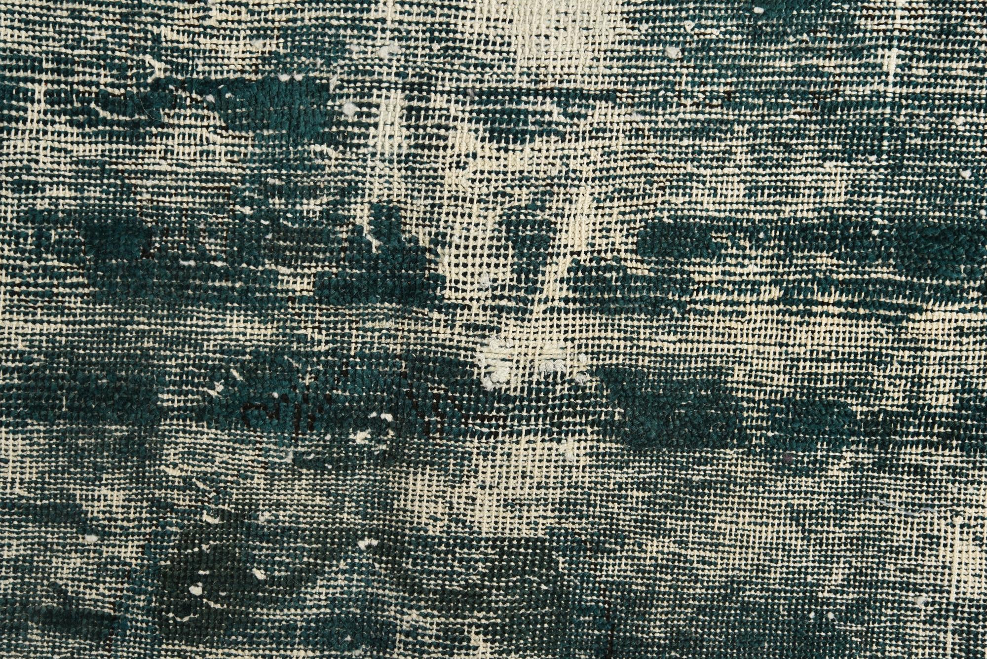 9' 6 x 12' 6 Hand Knotted Ultra Vintage Persian Wool Rug