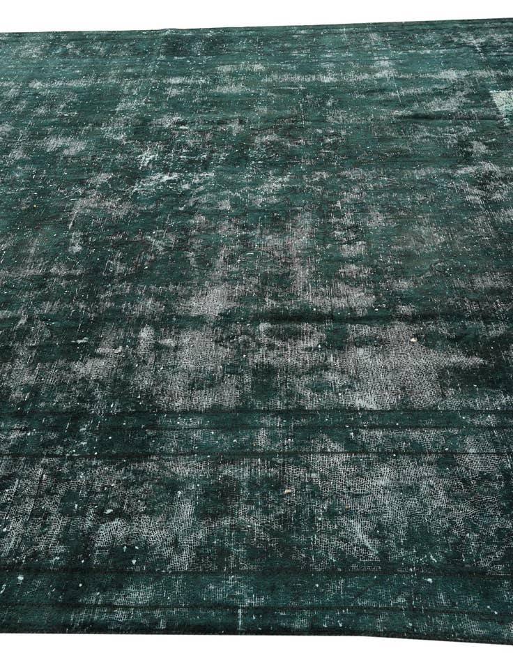 Detail image of 9' 10 x 13' 3  Hand Knotted Ultra Vintage Persian Wool Rug