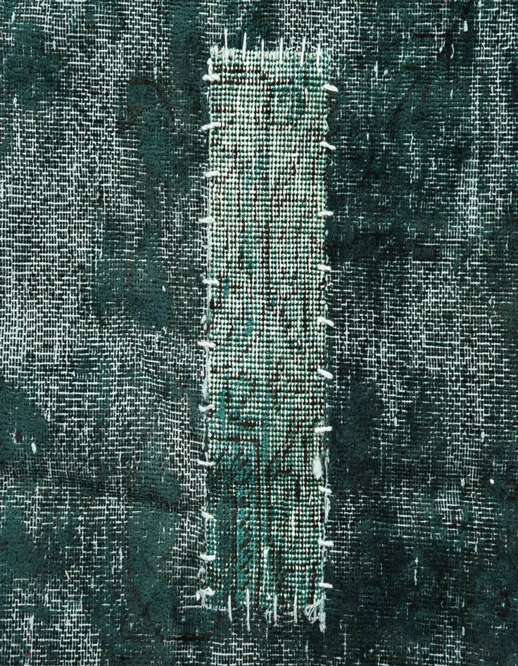 Detail image of 9' 10 x 13' 3  Hand Knotted Ultra Vintage Persian Wool Rug