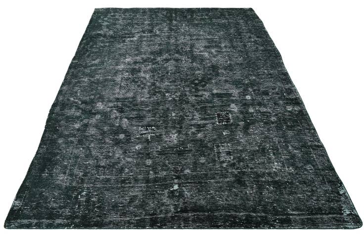 Detail image of 6' 6 x 9' 3 Hand Knotted Ultra Vintage Persian Wool Rug