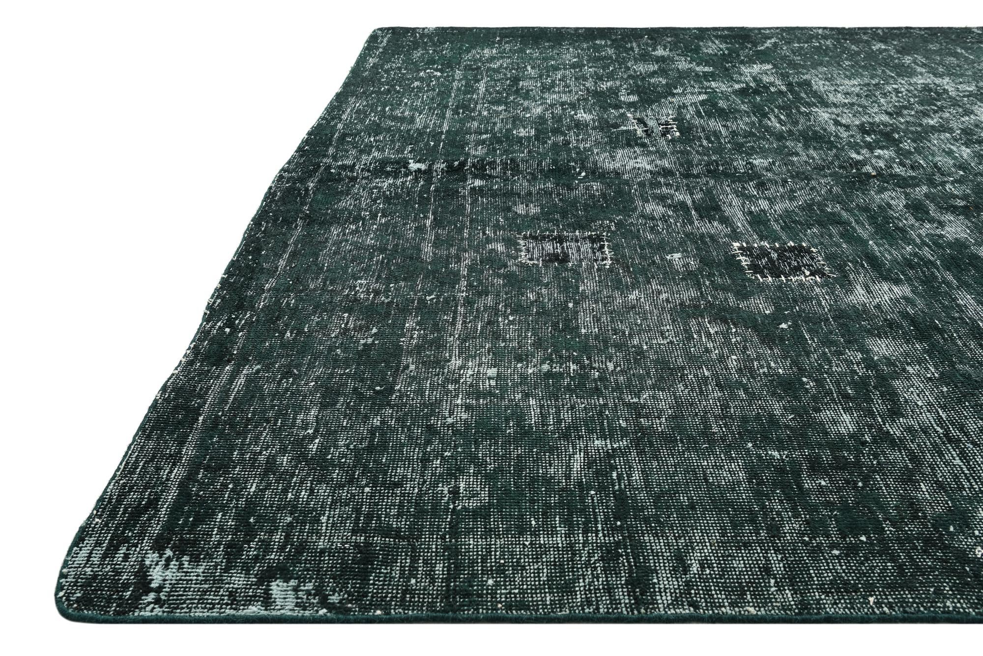 6' 6 x 9' 3 Hand Knotted Ultra Vintage Persian Wool Rug