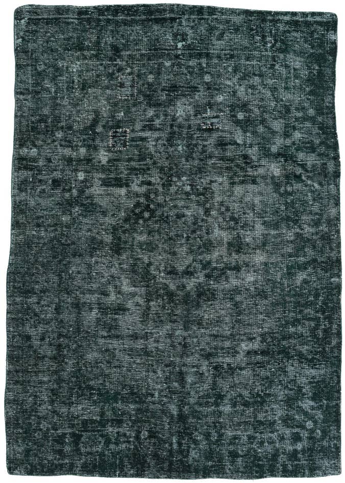 Detail image of 6' 6 x 9' 3 Hand Knotted Ultra Vintage Persian Wool Rug