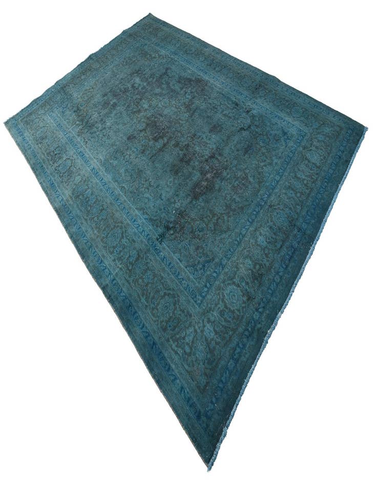 Detail image of 8' x 11' 5  Hand Knotted Ultra Vintage Persian Wool Rug