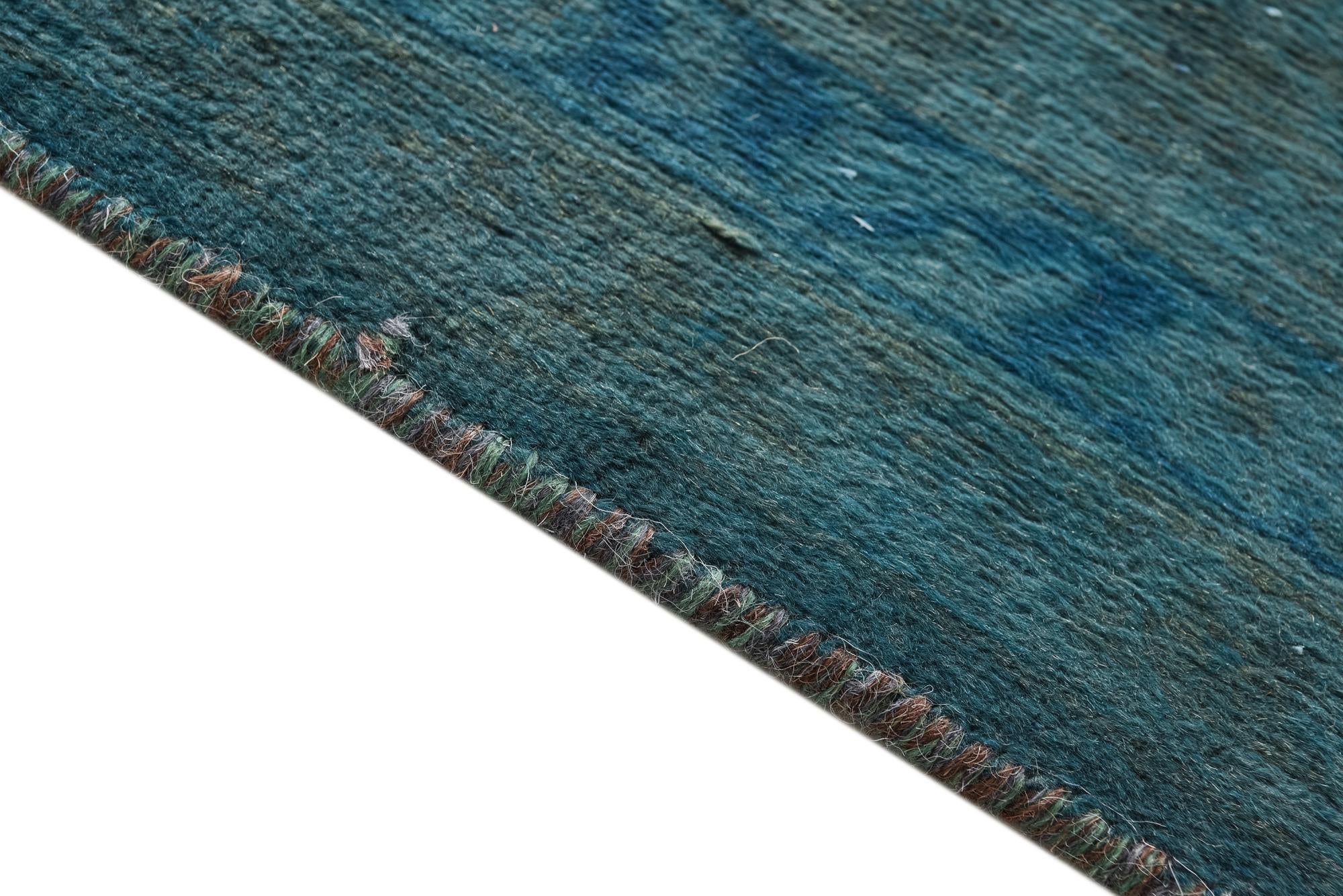 8' x 11' 5 Hand Knotted Ultra Vintage Persian Wool Rug
