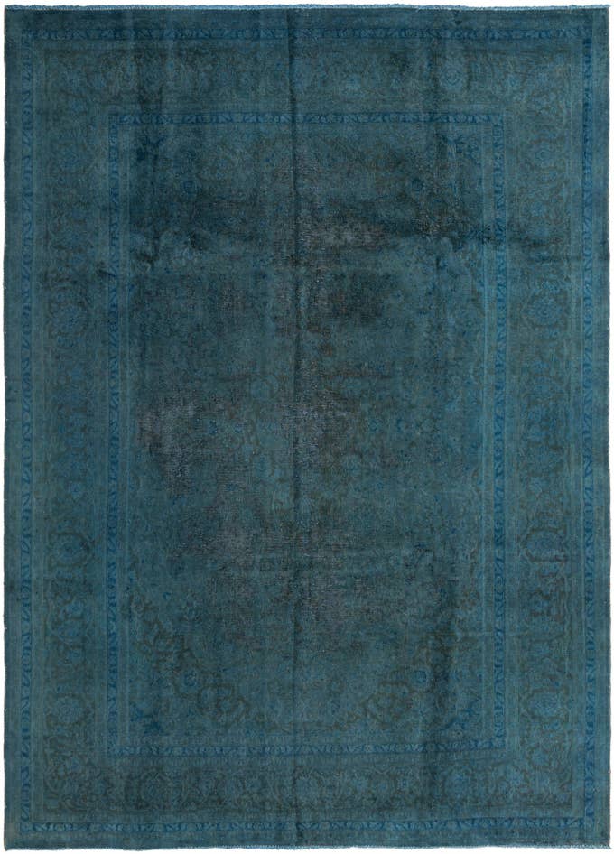 Detail image of 8' x 11' 5 Hand Knotted Ultra Vintage Persian Wool Rug