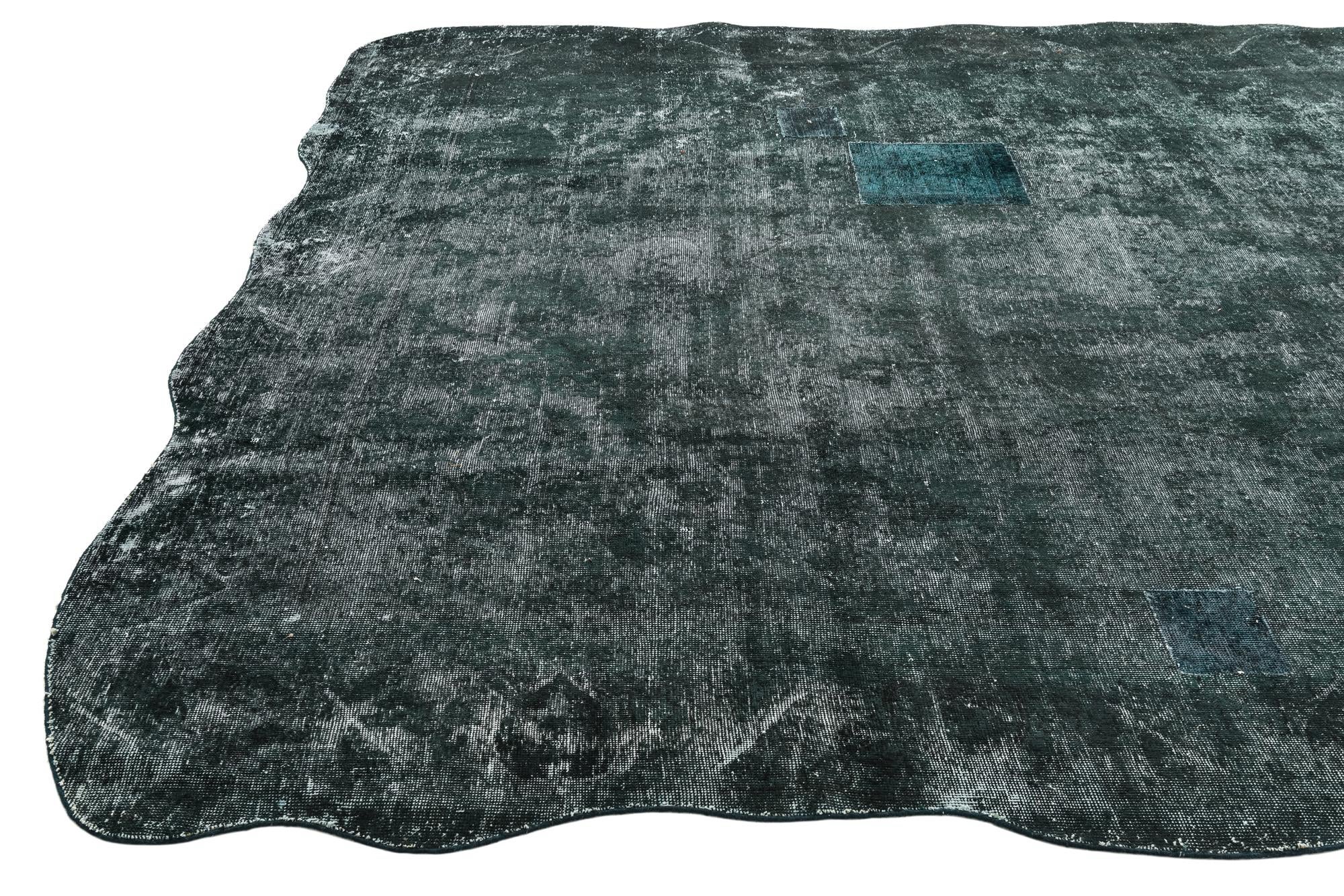 10' x 12' 3 Hand Knotted Ultra Vintage Persian Wool Rug