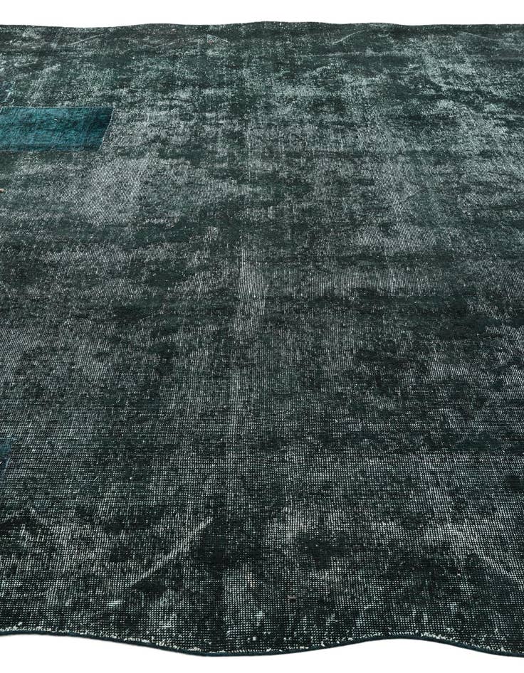 Detail image of 10' x 12' 3  Hand Knotted Ultra Vintage Persian Wool Rug