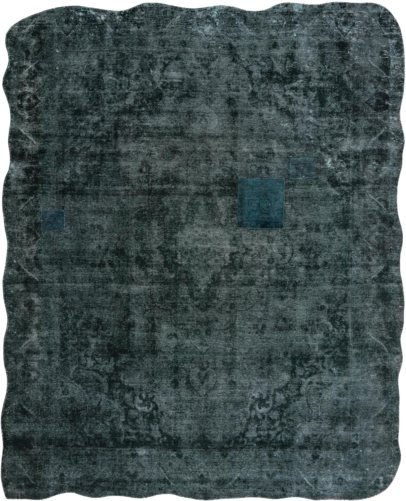 10' x 12' 3 Hand Knotted Ultra Vintage Persian Wool Rug