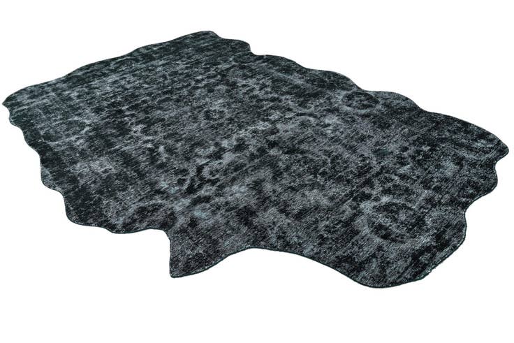 Detail image of 7' 3 x 11' 7 Hand Knotted Ultra Vintage Persian Wool Rug