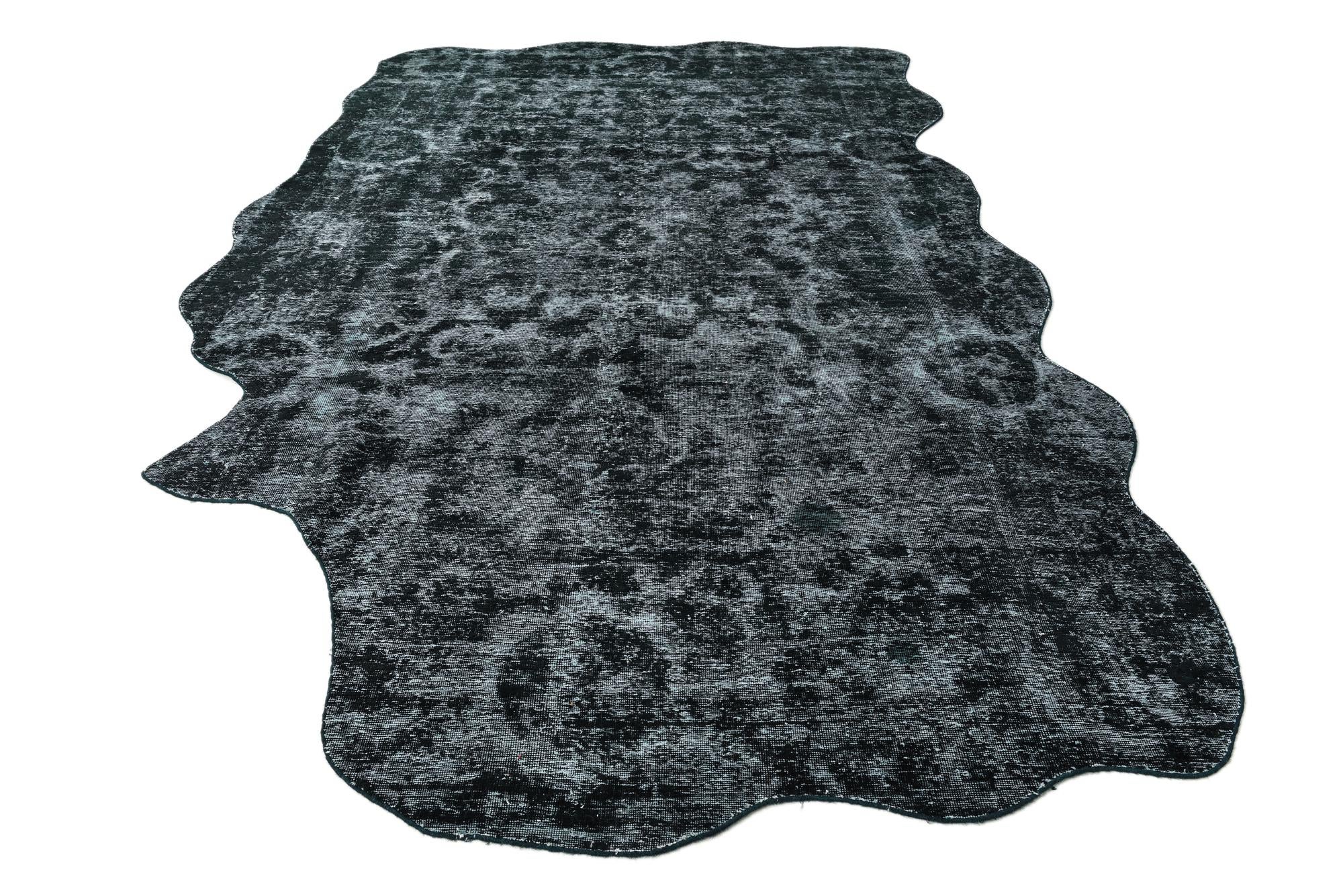 7' 3 x 11' 7 Hand Knotted Ultra Vintage Persian Wool Rug